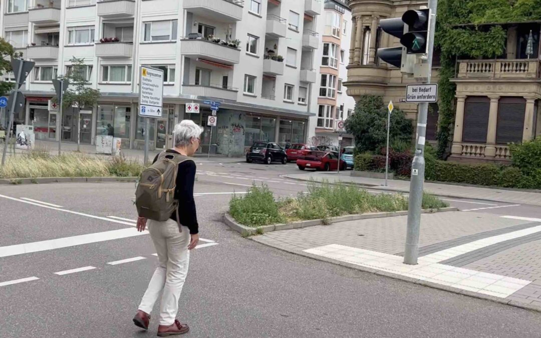 Karlsruhe (DE) : Feux rouges à la demande