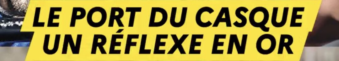 Les voeux de la Sécurité routière aux Français : Portez un casque ! 