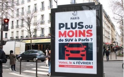 3% des électeurs parisiens se sont prononcé contre les SUV