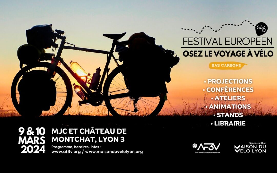 Le festival du voyage à vélo de Lyon envoie les vieux routards dans le fossé