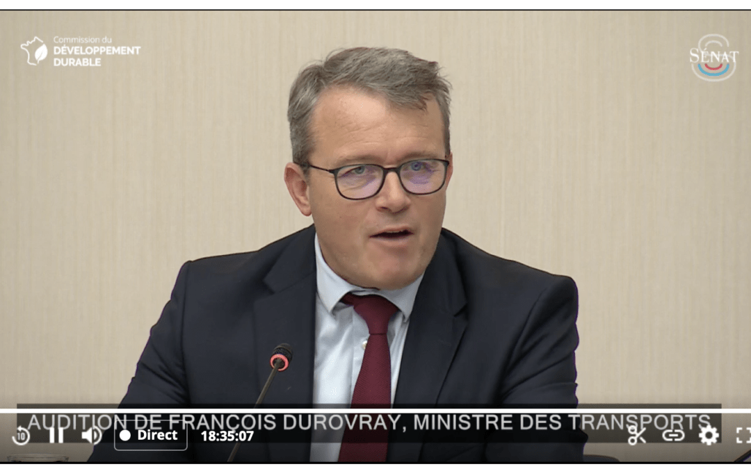 François Durovray devant le Sénat : les promesses seront tenues … cette année