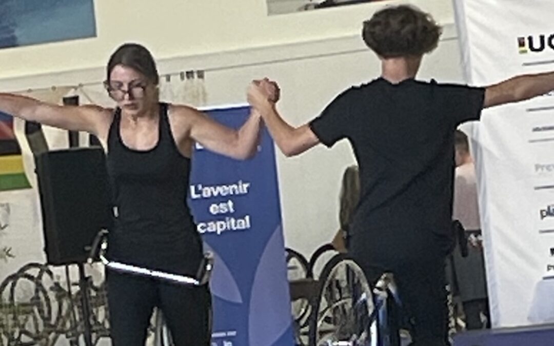 La 3eme étape des championnats du monde de danse à vélo avait lieu aujourd&rsquo;hui à Puteaux