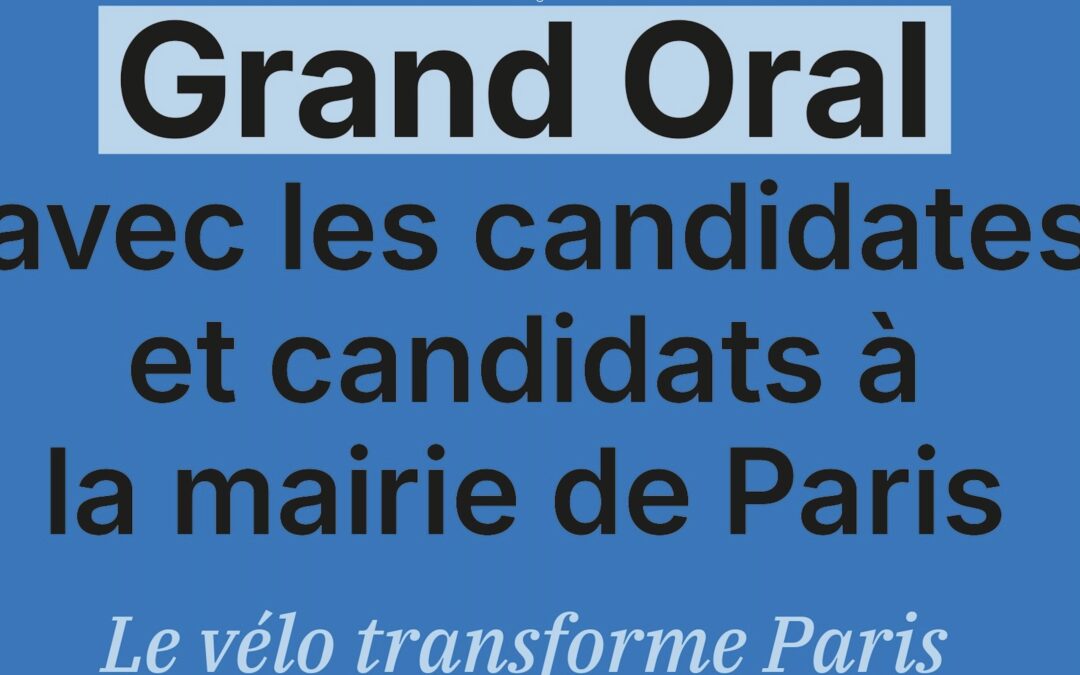 Soirée électorale du vélo à Paris : la fin des grandes ambitions