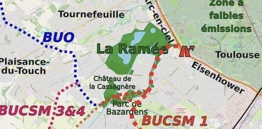 Toulouse menacée de routes de toutes parts